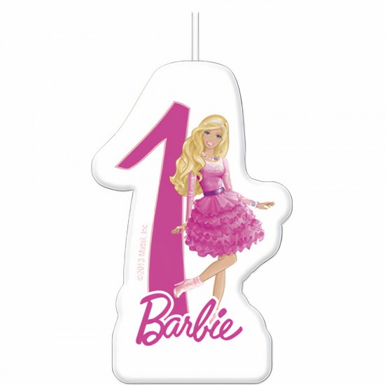 Κεράκι Barbie Αριθμός 1 Κεράκι Barbie Αριθμός 1