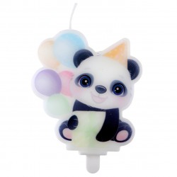 Κεράκι Τούρτας Αρκουδάκι Panda