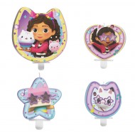 Κεράκια Γενεθλίων – Gabbys Dollhouse (4 τεμ)