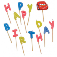 Κεράκια Happy Birthday Cars Κεραυνός Μακουίν