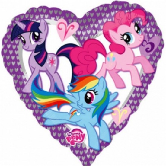 Μπαλόνι FOIL 17'' LITTLE PONY ΚΑΡΔΙΑ