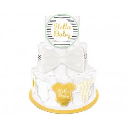 Σετ Διακόσμηση Diaper Cake Hello Baby / 4 μέρη