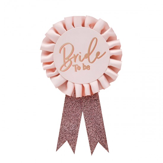 Κονκάρδα ροζ Bride to be Κονκάρδα ροζ Bride to be