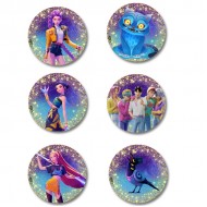 Κονκάρδες K-Pop Demon Hunters (6 Τεμ)