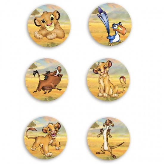 Κονκάρδες Lion King (6 τεμ) Κονκάρδες Lion King (6 τεμ)
