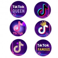 Κονκάρδες Tik Tok (6 τεμ)