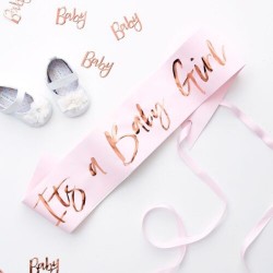 Κορδέλα ροζ It’s A Baby Girl