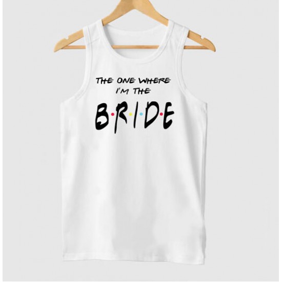 Μπλουζάκι Bachelorette- The Bride τα Φιλαράκια