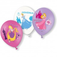 Μπαλόνια Λάτεξ 11″ Πριγκίπισσες Της Disney (6 τεμ)