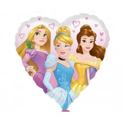 Μπαλόνι Foil 17" Disney Princess Καρδιά / 43 εκ