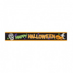 Banner Foil “Happy Halloween” 274cm