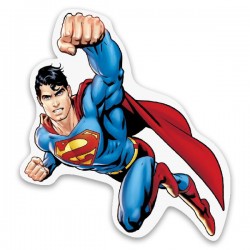 Ξύλινη Διακοσμητική Φιγούρα Superman
