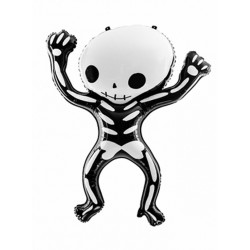 Σκελετός Halloween foil μπαλόνι 84 εκ.