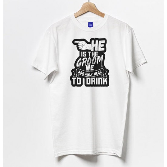 Μπλούζα Bachelor- Only here to Drink Μπλούζα Bachelor- Only here to Drink