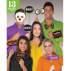Photobooth Props Halloween (13 τεμ)