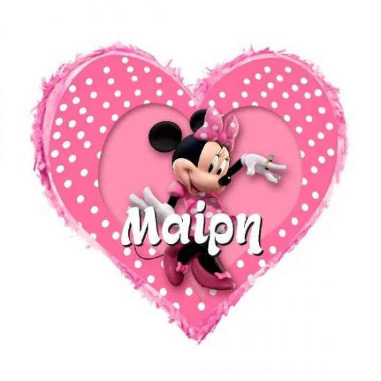 Πινιάτα Καρδιά Minnie Πινιάτα Καρδιά Minnie