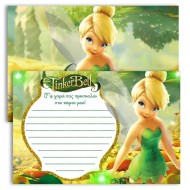 Προσκλήσεις πάρτυ Tinkerbell  (8 τεμ.)