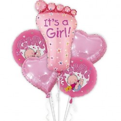 Μπαλόνια Γέννησης It’s a Girl (5 τεμ)