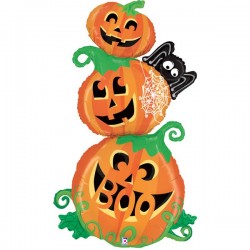Μπαλόνι Foil Halloween Κολοκύθες - 150cm