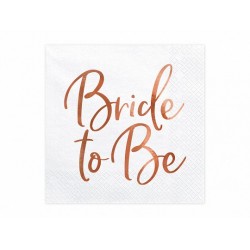 Χαρτοπετσέτες Μεγάλες Bride to Be (20 τεμ)