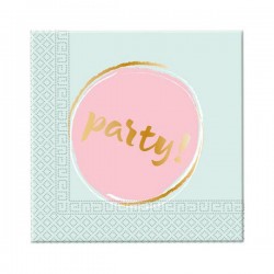 Χαρτοπετσέτες Μεγάλες Elegant Party (20 τεμ)