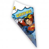 Χωνάκια ζαχαρωτών Superman