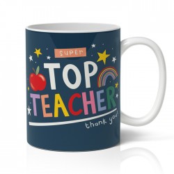 Κούπα για Δασκάλα/Δάσκαλο – Super TOP Teacher