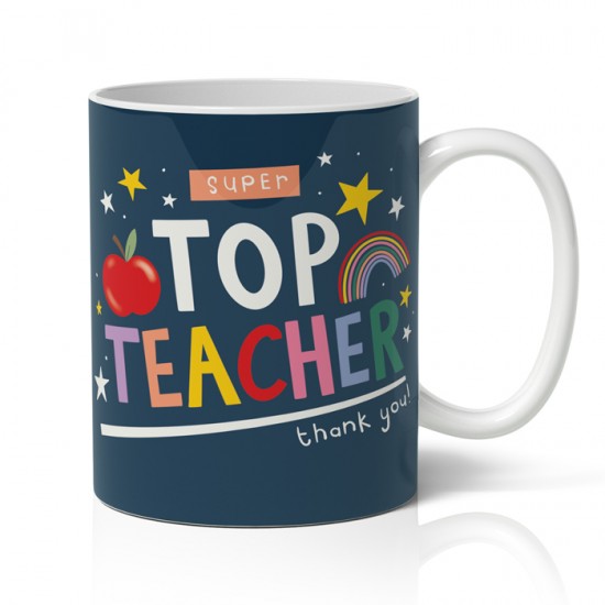 Κούπα για Δασκάλα/Δάσκαλο – Super TOP Teacher Κούπα για Δασκάλα/Δάσκαλο – Super TOP Teacher