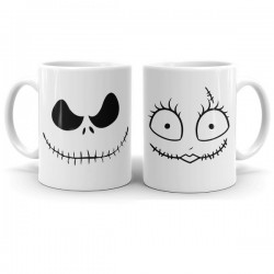Κούπα για ζευγάρια – Nightmare Before Coffee (2 τεμ)