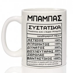 Κούπα για Μπαμπά – Συστατικά