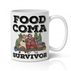 Κούπα Χριστουγεννιάτικη – Food Coma Survivor