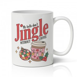 Κούπα Χριστουγεννιάτικη – No Jingle Without Coffee