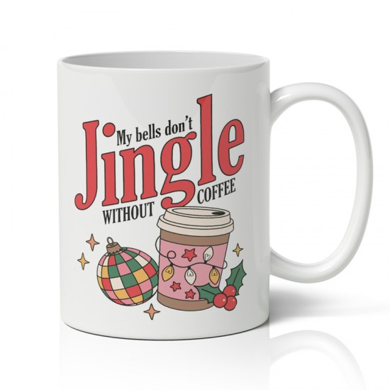 Κούπα Χριστουγεννιάτικη – No Jingle Without Coffee Κούπα Χριστουγεννιάτικη – No Jingle Without Coffee