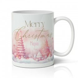 Κούπα Χριστουγεννιάτικη – Pinky Christmas