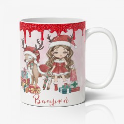 Κούπα Χριστουγεννιάτικη – Santa Girl