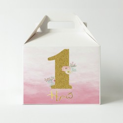 Κουτί Φαγητού – 1st Birthday Girl (3 τεμ)