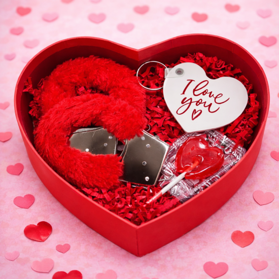 Κουτί δώρο καρδιά για ζευγάρι Ι love you