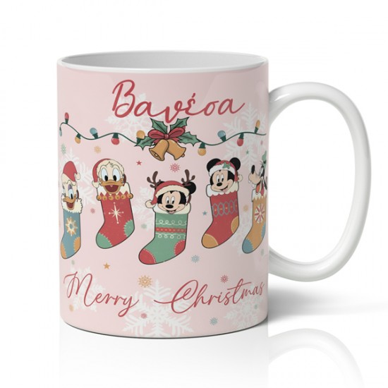 Κούπα Χριστουγεννιάτικη – “Disney Friends”