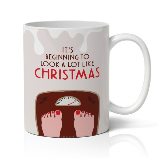 Κούπα Χριστουγεννιάτικη Χιουμοριστική – Ζυγαριά