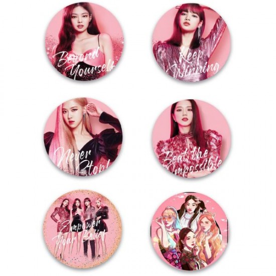 Κονκάρδες Blackpink (6 τεμ) Κονκάρδες Blackpink (6 τεμ)