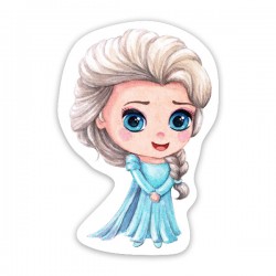 Ξύλινη Διακοσμητική φιγούρα Frozen Έλσα