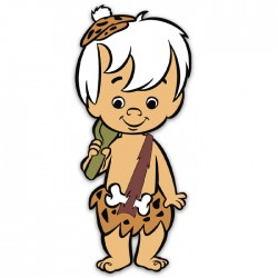 Ξύλινη Διακοσμητική φιγούρα Flintstones – Μπαμ Μπαμ