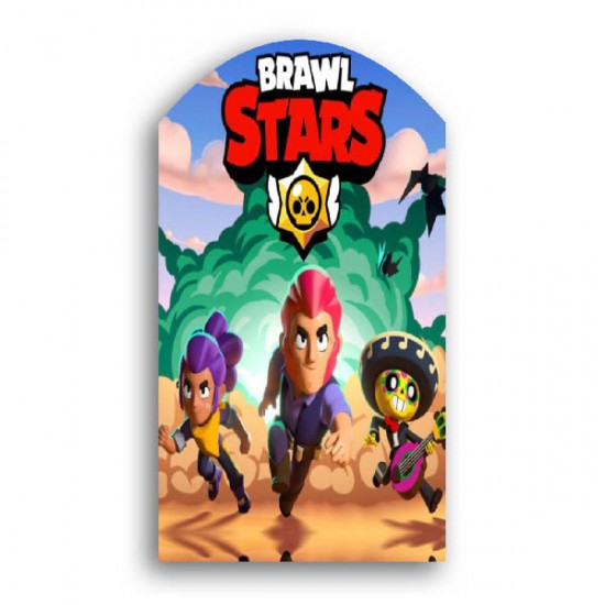 Ξύλινο διακοσμητικό Brawl Stars Ξύλινο διακοσμητικό Brawl Stars