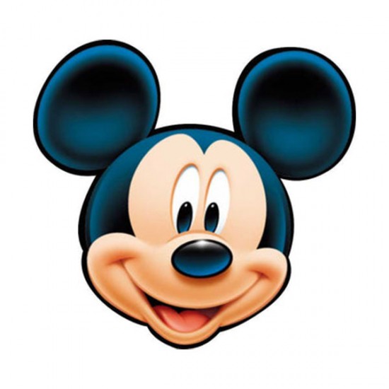 Ξύλινη Διακοσμητική Φιγούρα Κεφάλι Mickey Mouse