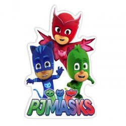 Ξύλινο Διακοσμητικό Pj Masks