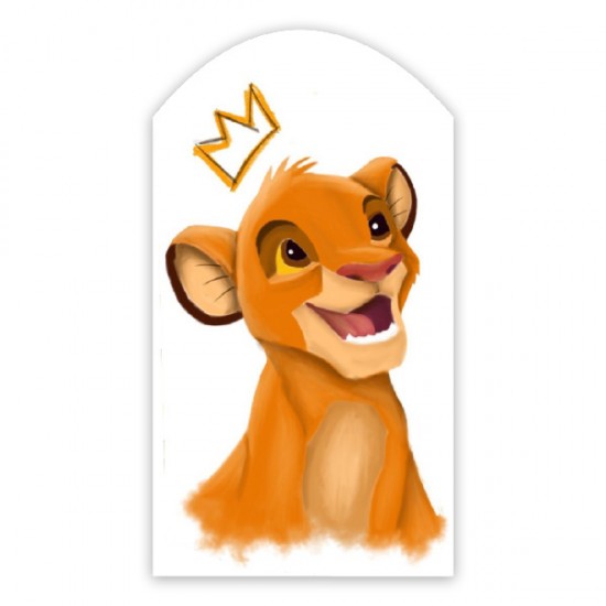Ξύλινη Διακοσμητική Φιγούρα Simba Ξύλινη Διακοσμητική Φιγούρα Simba