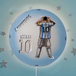 Ξύλινο Φωτιστικό – Messi