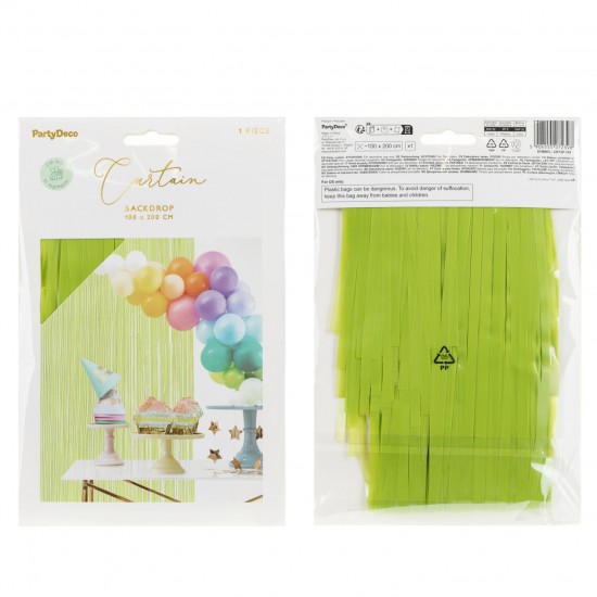 Λαχανί Κουρτίνα πάρτυ (200x100cm)