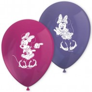 Μπαλόνια Λάτεξ 11" Minnie Dots (8 τεμ)