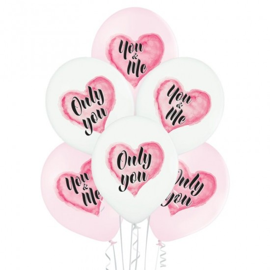 Μπαλόνια Λάτεξ 12" Only You (6 τεμ) Μπαλόνια Λάτεξ 12" Only You (6 τεμ)